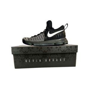 Nike Zoom Kd 9 Mic Drop Oreo Black White 10.5 Durant Basketball Shoes